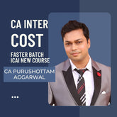 CA Inter Cost Fast Track Batch By CA Purushottam Aggarwal | For Jan 26 Exams